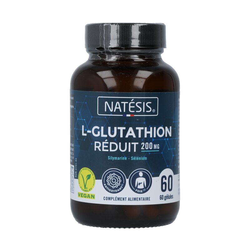 Compléments alimentaires L-Glutathion réduit - Natésis