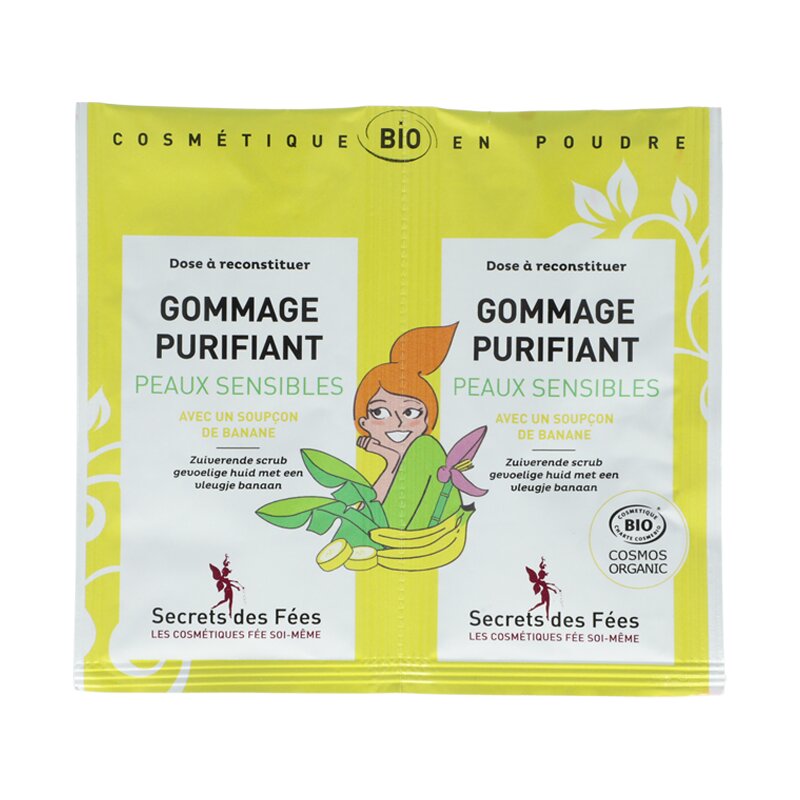 Gommage Purifiant Peaux Sensibles - Secrets des Fées