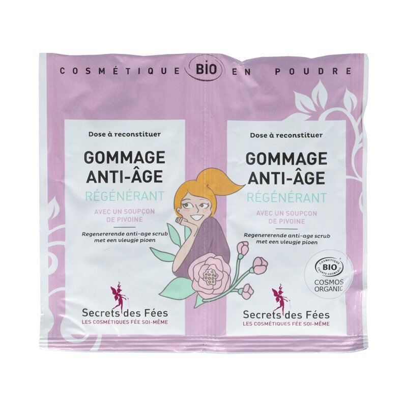 Gommage Anti-âge Régénérant - Secrets des Fées
