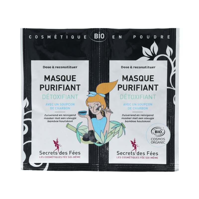 Masque Purifiant Détoxifiant - Secrets des Fées