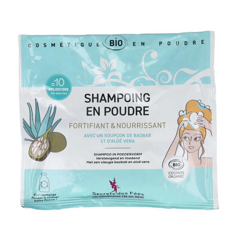 Shampoing en poudre - Secrets des Fées