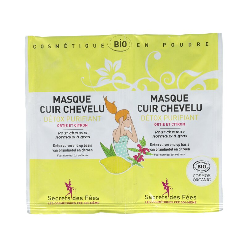 Masque Cuir Chevelu Détox Purifiant - Secrets des Fées