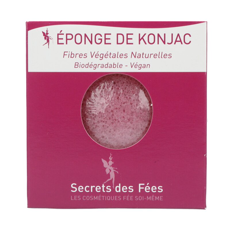 Éponge de Konjac - Secrets des Fées