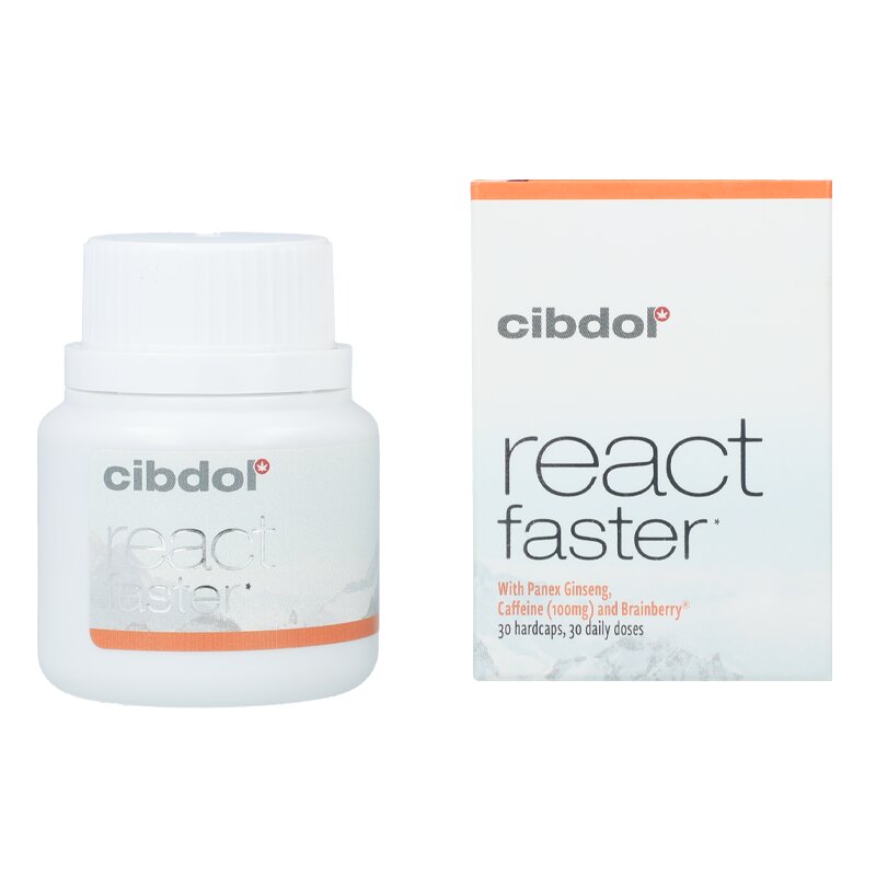Capsules React Faster - Cibdol