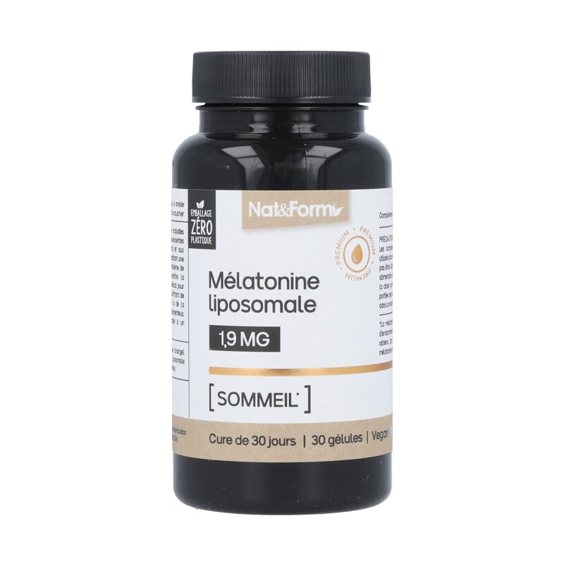 Gélules Mélatonine Liposomale - Nat&Form