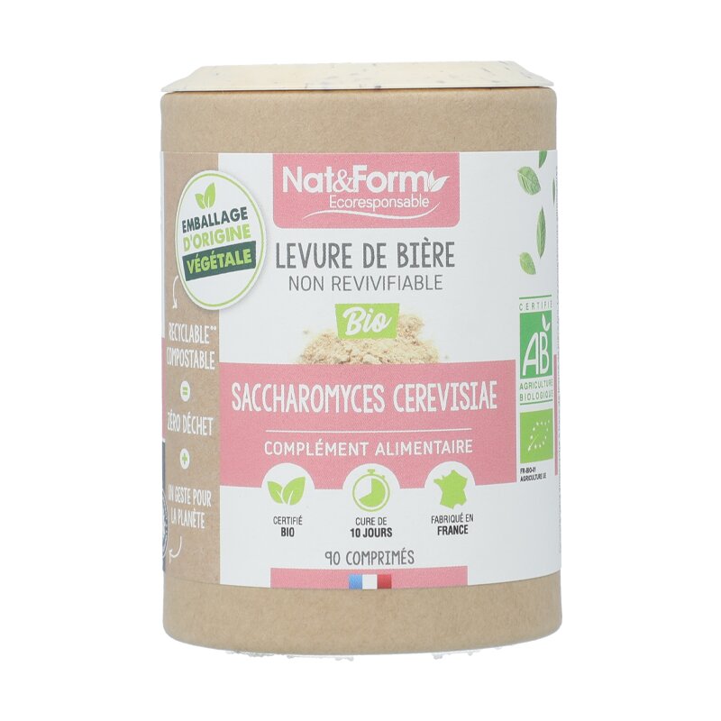Gélules Levure de Bière non revivifiable - Nat&Form
