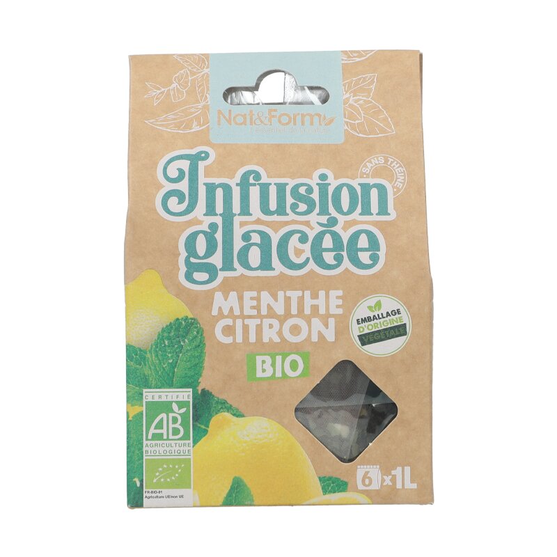 Tisane Glacée Menthe Citron - Nat&Form