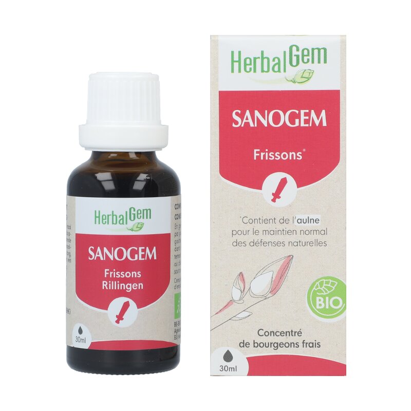 Complexe Gemmothérapie Sanogem Frissons - Herbalgem