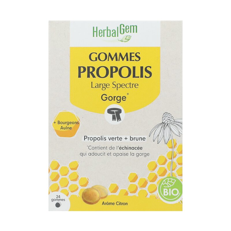 Gommes Propolis Large Spectre - Herbalgem