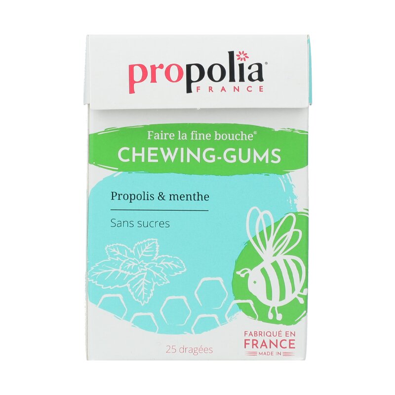 Chewing-gums propolis à la menthe - Propolia