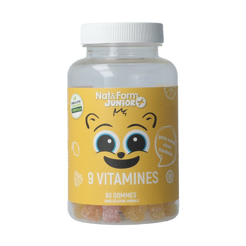 Gummies 9 Vitamines Junior - Nat&Form