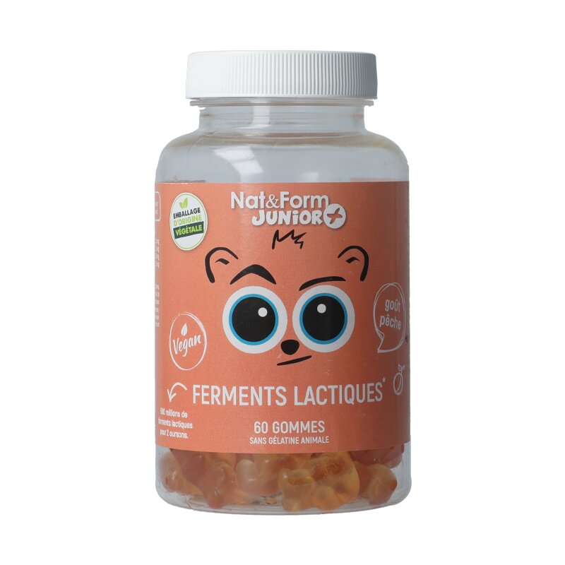 Gummies Ferments Lactiques Junior - Nat&Form