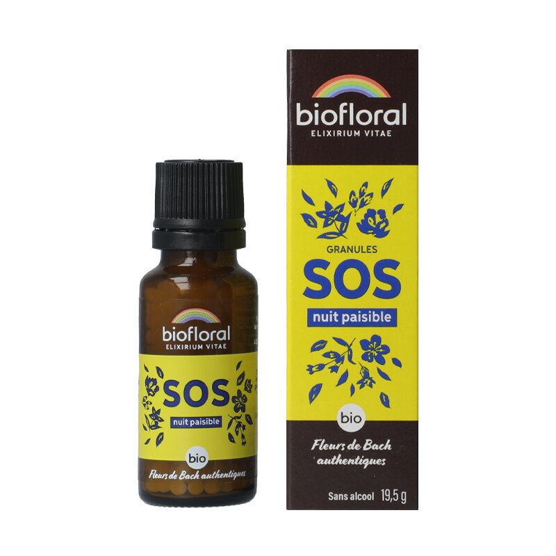 Fleurs de Bach SOS Nuit Paisible Granules