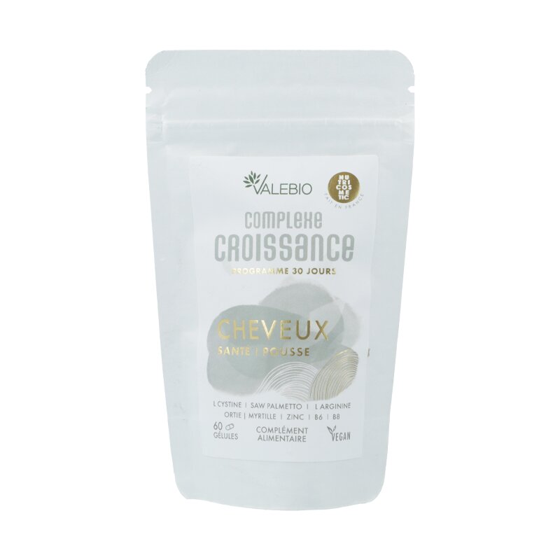 Complexe Croissance cheveux en gélules - Valebio