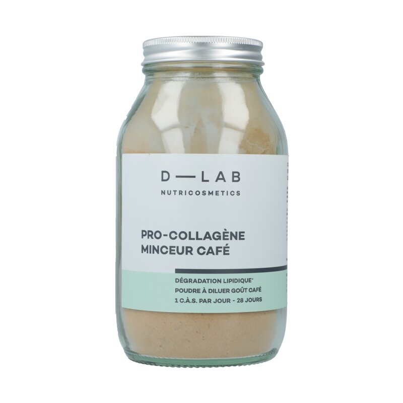 Pro-Collagène Minceur en poudre Café - D-LAB