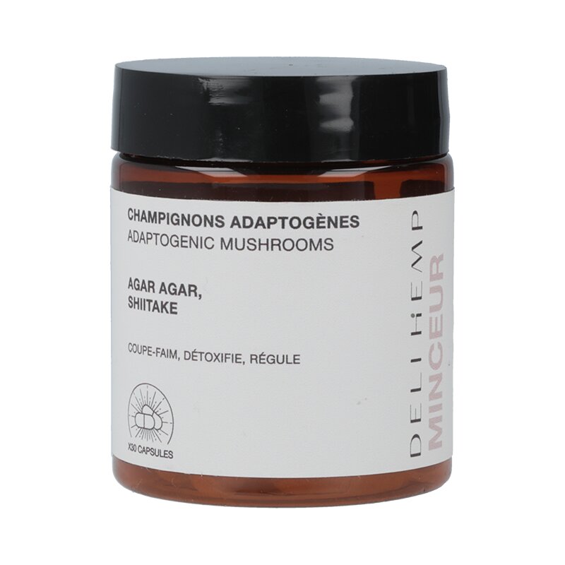 Gélules Minceur Champignons Adaptogènes - Deli Hemp
