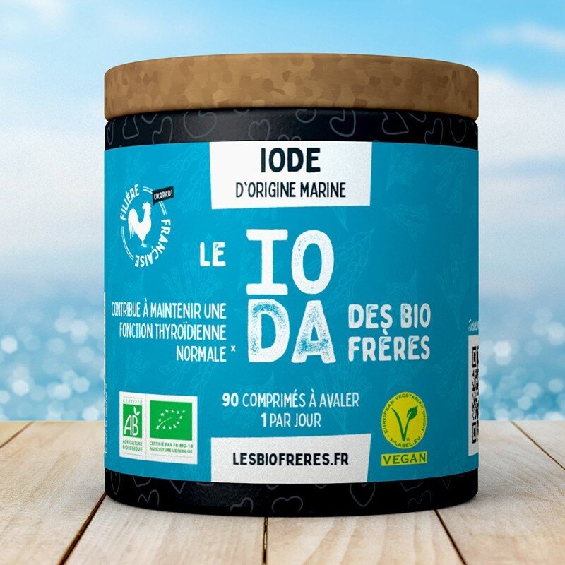Comprimés Iode - Les Bio Frères