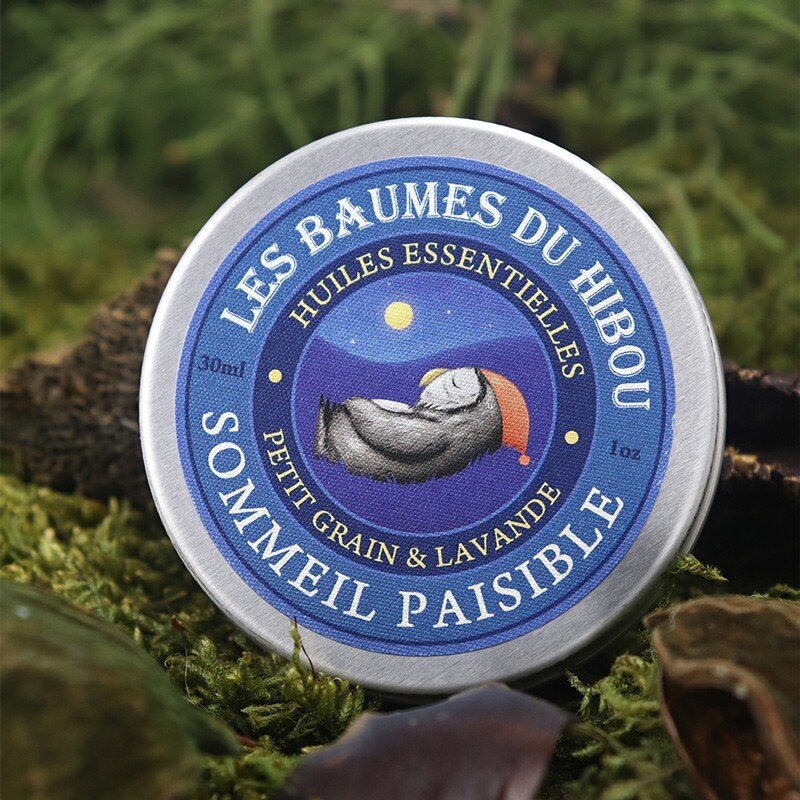 Baume Sommeil Paisible - Les Baumes du Hibou Baume Sommeil Paisible - Les Baumes du Hibou