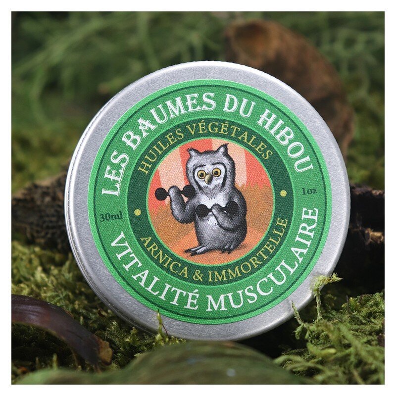 Baume Vitalité Musculaire - Les Baumes du Hibou